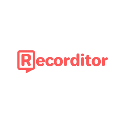 The profile picture for Recorditor com