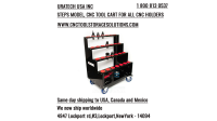 Uratech USA Inc. Steps Model CNC Tool Cart – Compact, Durable, and Affordable